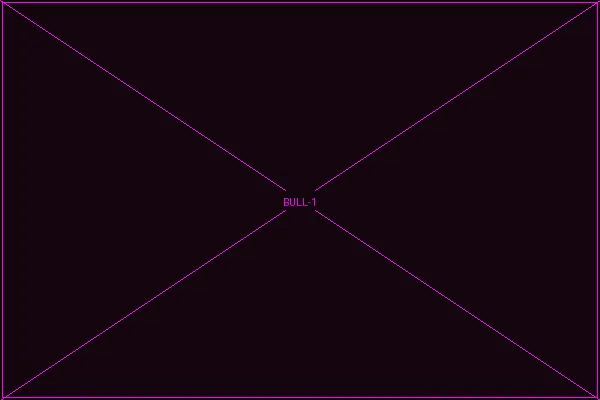 公司广场上空的全息公牛影像